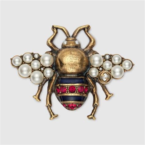 broche abeille gucci|gucci ladies brooches.